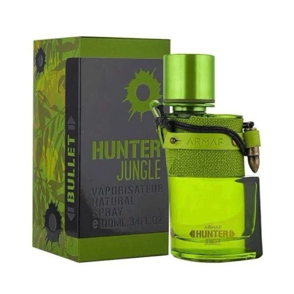 ادکلن مردانه هانتر آرماف – Armaf Hunter Jungle | رایحهای خنک، طبیعتی و پرانرژی