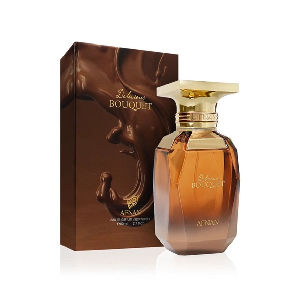 عطر ادوپرفیوم زنانه دلیشز بوکت افنان | Afnan Delicious Bouquet – رایحهای شیرین، لطیف و زنانه با ماندگاری جذاب