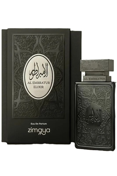 ادکلن مردانه امپراتور | Al Embratur Elixir Zimaya – رایحهای گرم، دودی و مردانه