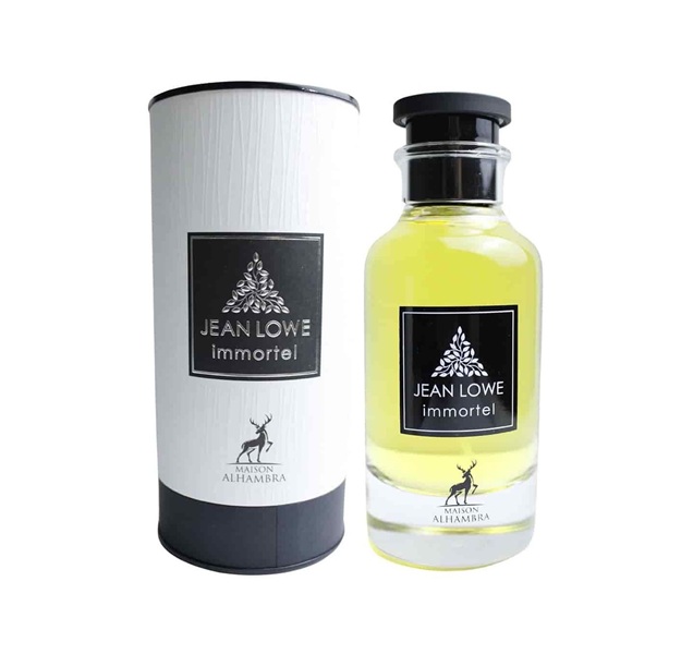 ادکلن جین لو ایمورتال الحمبرا Alhambra Jean Lowe Immortal مشابه رایحه لویی ویتون لیمنسیت حجم ۱۰۰ میلیلیتر اورجینال