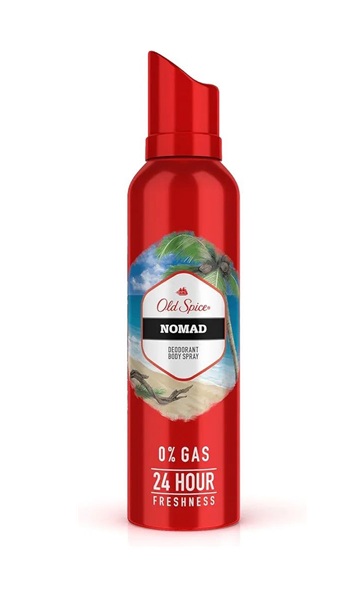 اسپری ضد تعریق اولد اسپایس Old Spice Nomad رایحه گرم و شیرین حجم 140 میل