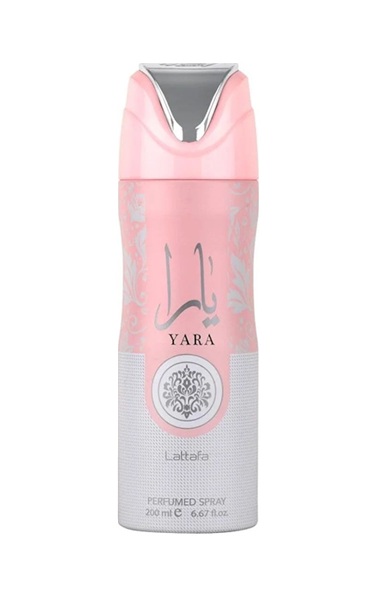 اسپری بدن لطافه مدل یارا | Lattafa Yara Body Spray – رایحهای شیرین، ملایم و انرژیبخش